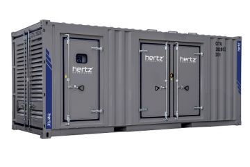 Дизельный генератор Hertz HG 1500 PC в кожухе с АВР
