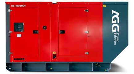 Дизельный генератор AGG CU550D5 в кожухе