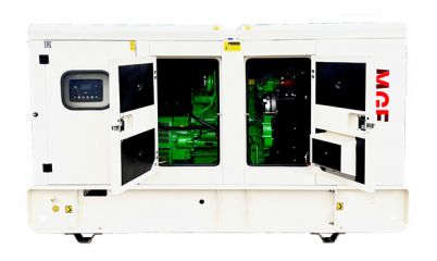 Дизельный генератор MGE P50YI в кожухе с АВР